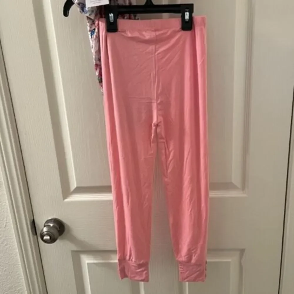 Posh Peanut Pink Vivienne Ruffled Cap Sleeve Peplum Legging Set Girls Size 9 NWT